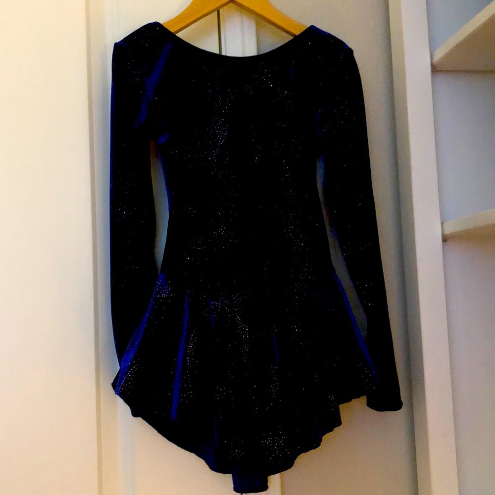 Ice skating performer costume/leotard.